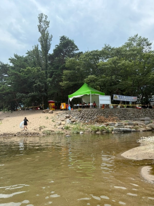 산청계곡 취사가능 당일이용가능 캠핑가능 대포숲캠핑장