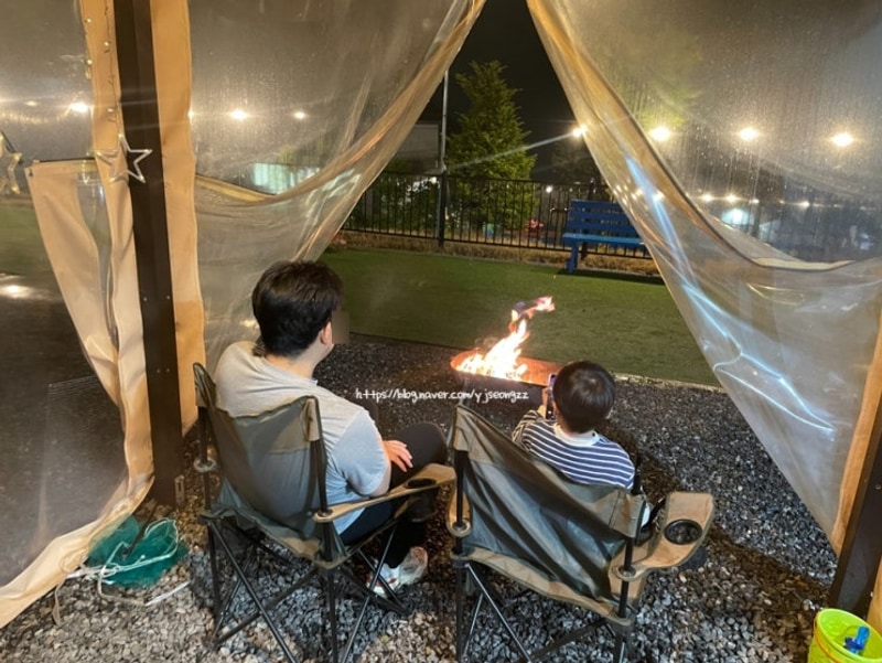 포천 스토리숲 카리반&글램핑 아이와함께 캠핑