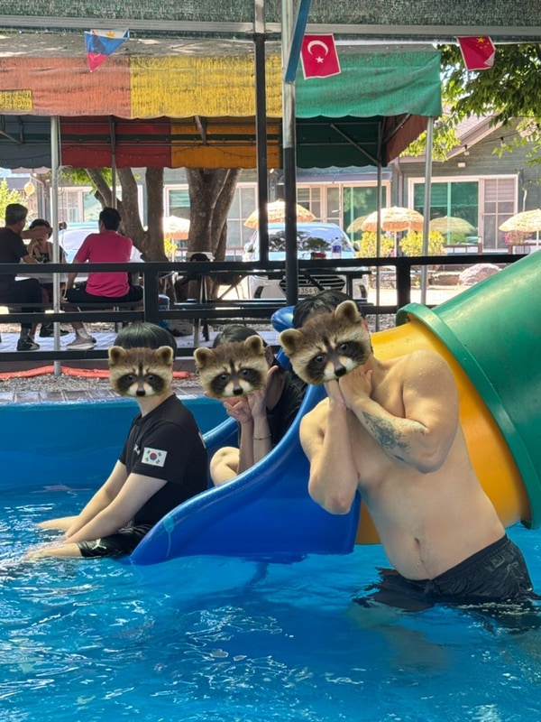 괴산 캠핑장 수영장 키즈펜션 숲속의하모니