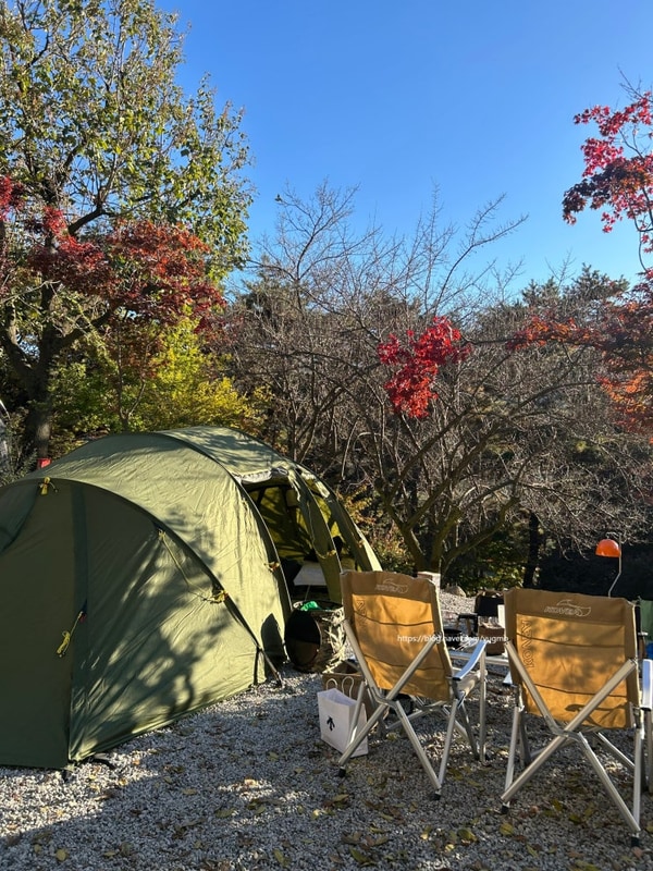 구례 섬지캠핑장 가을겨울캠핑 전 사이트 리뷰 캠핑메뉴 추천