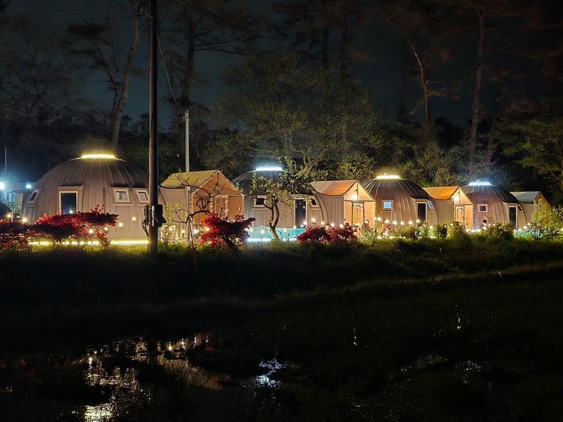 달산 글램핑 시설 사진 1