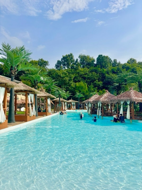 서울근교 수영장 글램핑 이천 인디어라운드 준비물 25년7월 방문