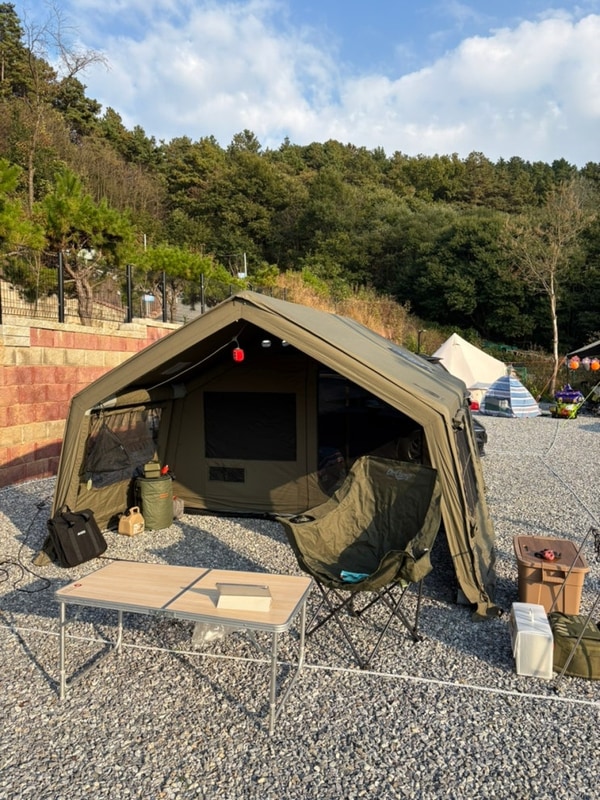 [가을 캠핑] 대전 근교 충남 금산 마운틴 오토캠핑장_애견동반...