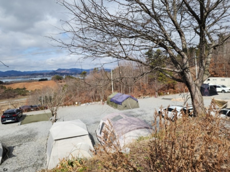 부여캠핑장, 느루캠핑장 탁트인 전망