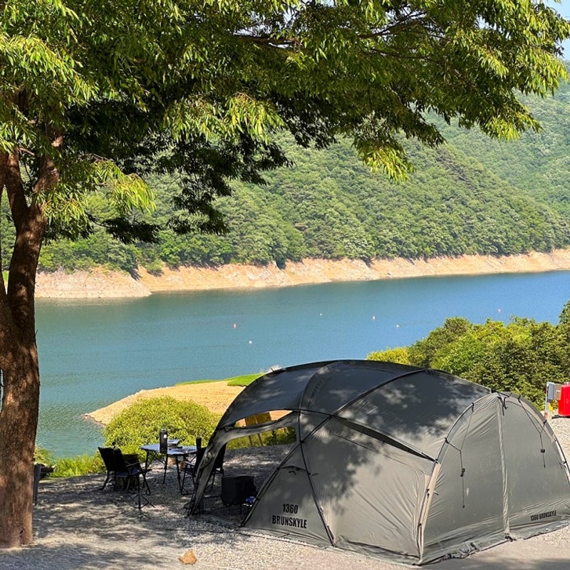 충주 캠핑808 뷰 좋은 충주호 캠핑장 i13 명당 편의시설 후기