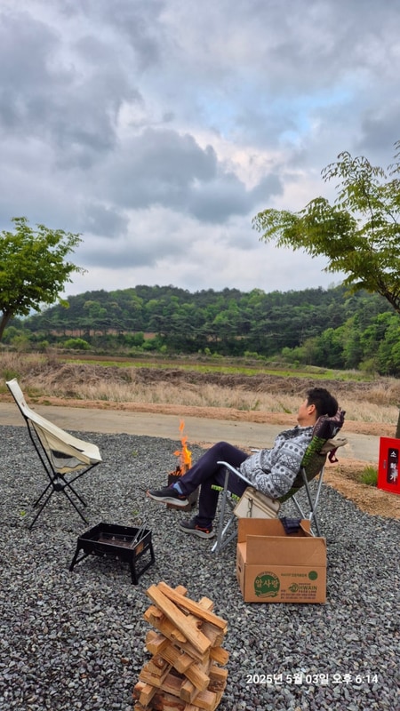 [괴산캠핑장]25년5월 첫 캠핑 솔맹이캠핑장