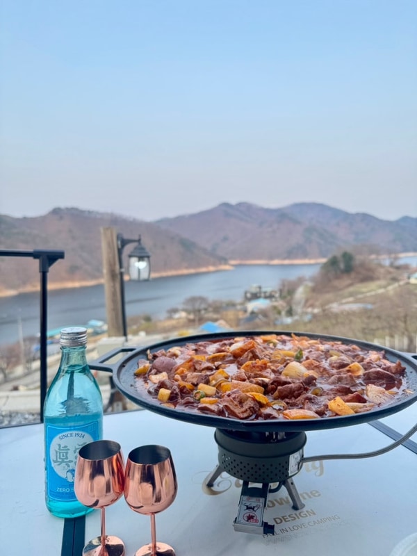 [충주 캠핑장⛺️] 충주호를 품은 퀸스타운캠핑장 4/4벚꽃캠핑...