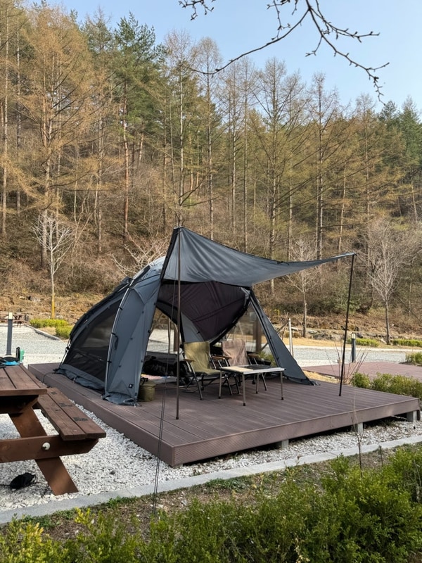 캠핑일지. 태백고원자연휴양림