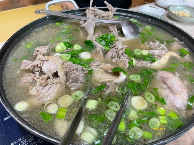 구미 칠곡 가산글램핑 맛집 오리백숙 토끼탕 닭도리탕 달맞이