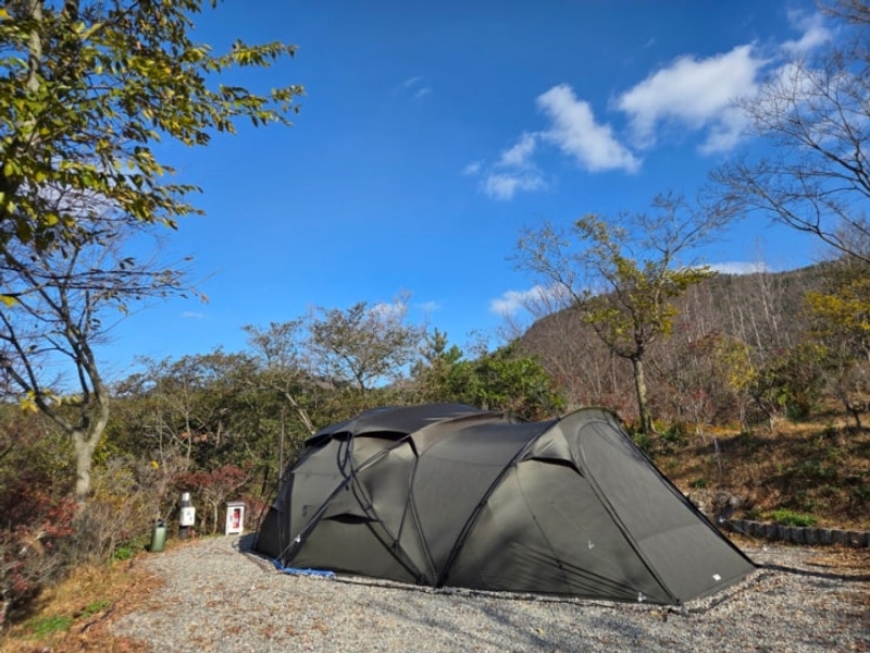 전북 부안 노을숲 캠핑장