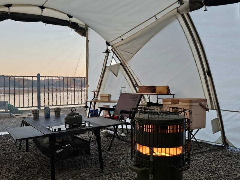 캠핑기록 08 | 개별 화장실이 있는 사천5901캠핑장