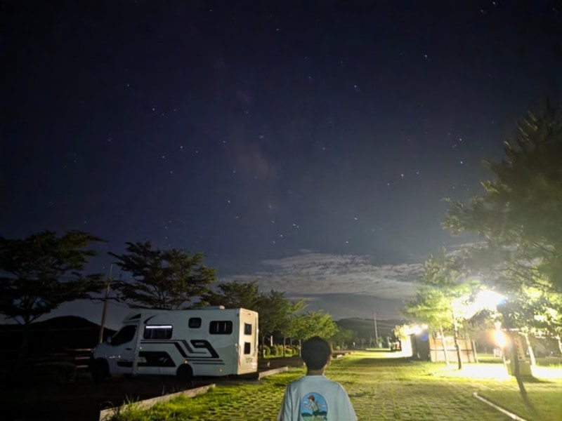 전라남도] 물놀이터도 있고 별도 보이는 죽산보오토캠핑장
