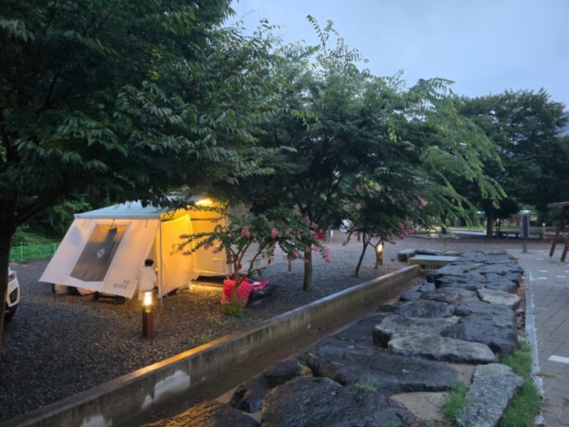 (캠핑)8월8일~10일 의령 거장산오토캠핑장