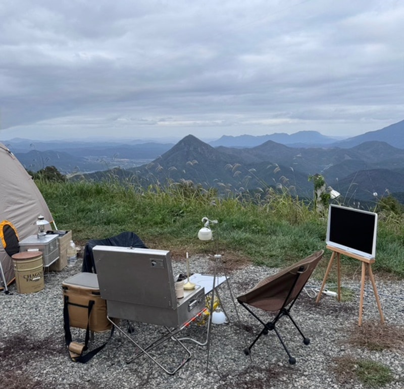 [캠린이일기] 마흔여섯번째. 군위 바람이 좋은 저녁