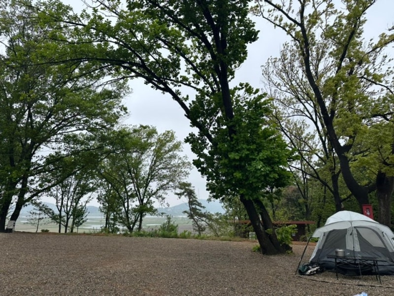 화성 [탄도호캠핑장] 일몰맛집! 수도권에서 가까운 곳!