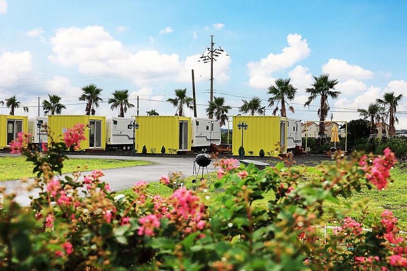 이스트 몽 블루 카라반 캠핑 시설 사진 2