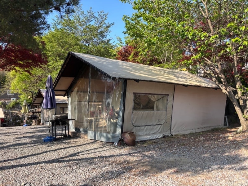 가평 캡틴카라반 글램핑 1박 2일