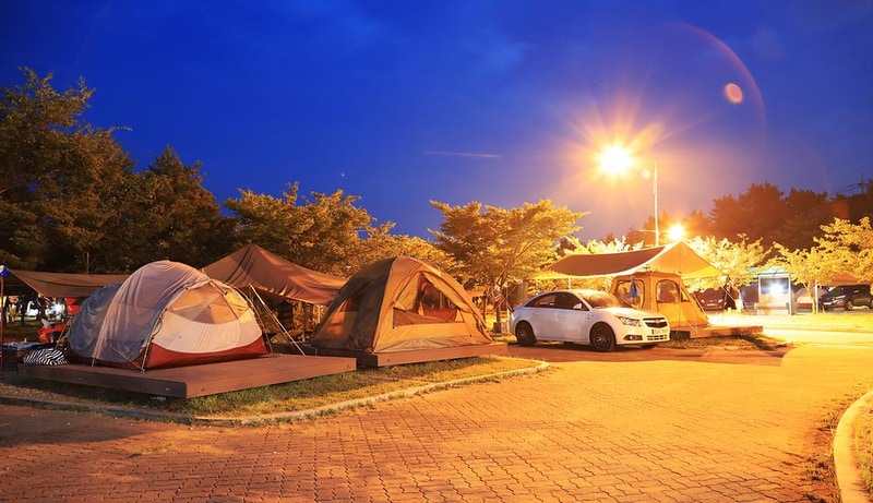 송지호 오토 캠핑장 시설 사진 2