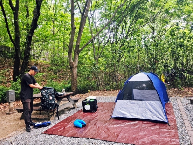 서울 중랑캠핑숲 예약ㆍ중랑가족캠핑장 사용 설명서