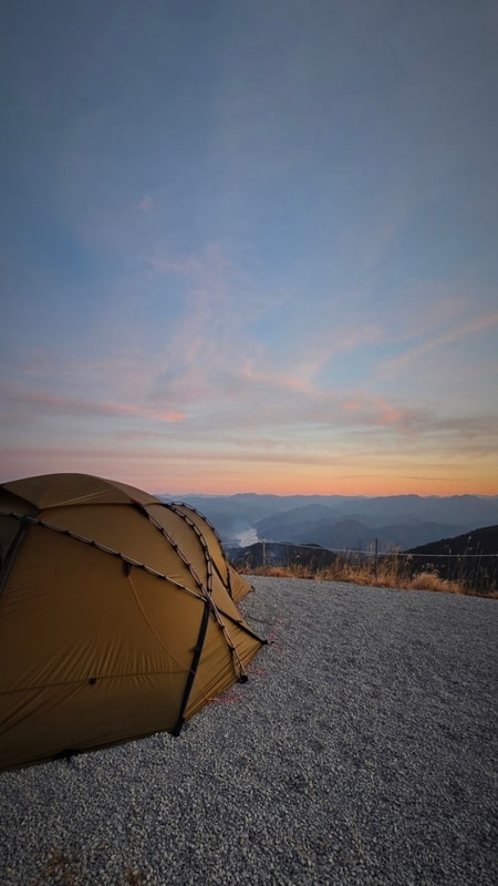 [️캠핑 기록✍] 군위 스테이 700 / 7번 사이트 / 힐레베르그...
