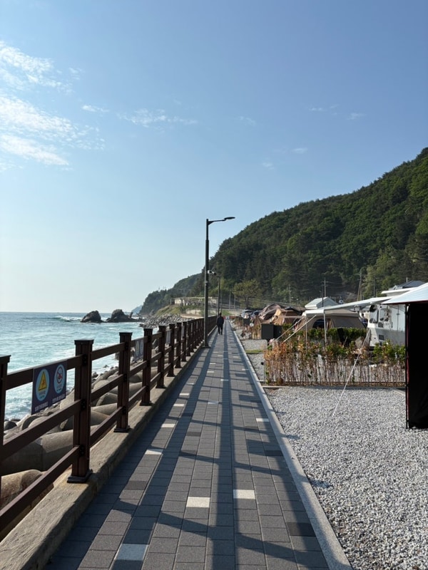 강릉 바다내음캠핑장 :: 강원도 캠핑여행 캠핑장 솔직후기