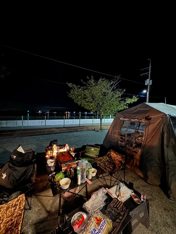 [캠린이일지] 02. 남해 남파랑 캠핑장 사이트 1,10