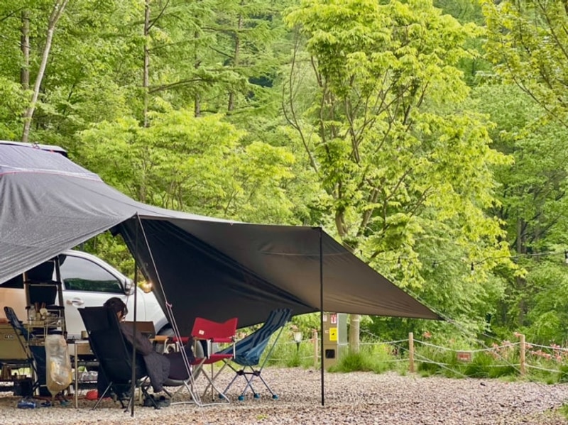 [경기 양평] 단독사이트 + 강자갈 조합 / 집밖으로 캠핑장의...
