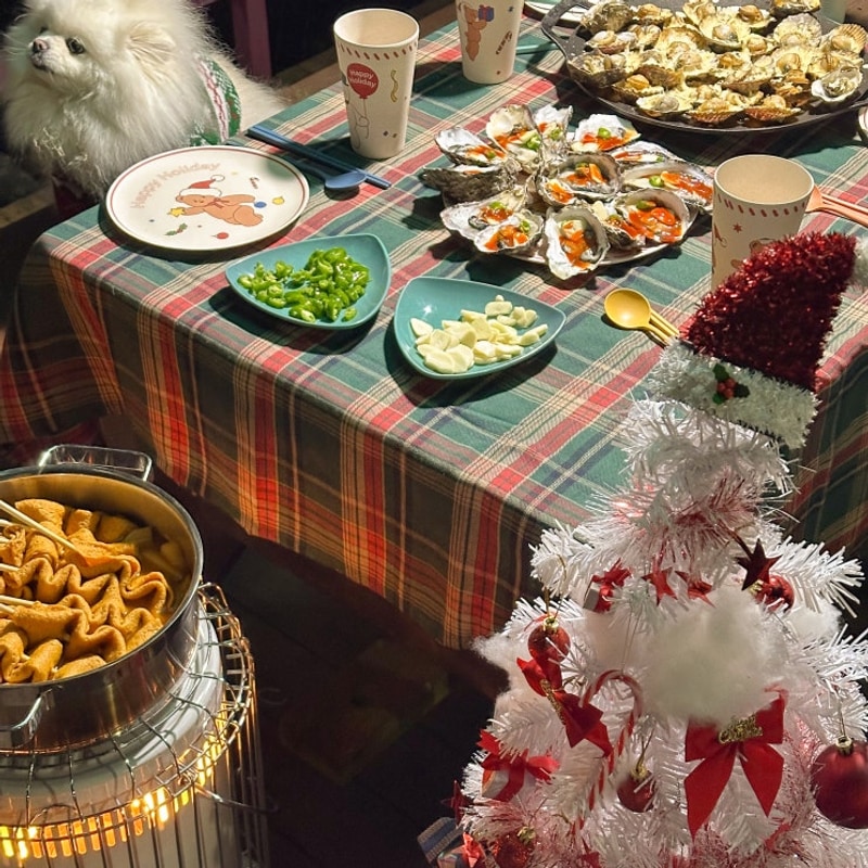 방길낚시 캠핑장 카라반 이용 후기 전주 근교 애견동반 겨울캠핑