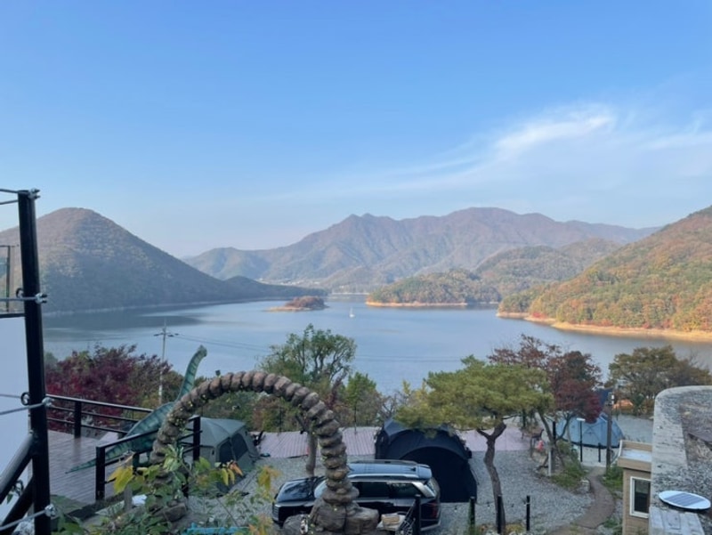 [내돈내산] 가을 충주여행 충주시장 & 충주호 더쉼캠핑장