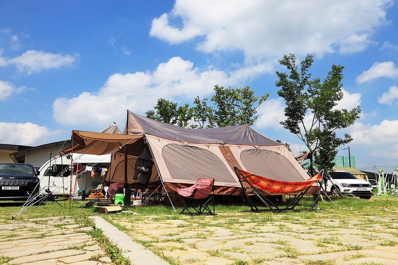 오지봉커뮤니센터 야영장 시설 사진 8