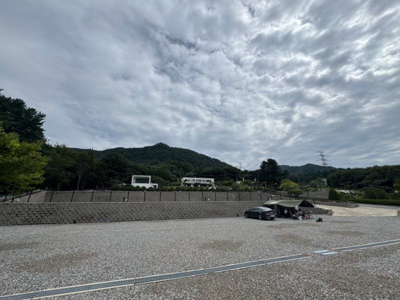 크기의 가평 포레스트 소울 캠핑장! 노키즈 전용 캠핑장...