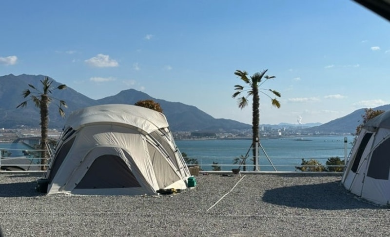 경남 사천 ‘에이디디 캠핑장’ 2박3일