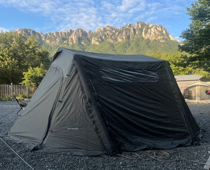 역대급 뷰 캠핑장-고성 캠핑느루