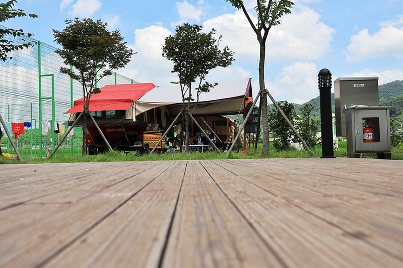 오지봉커뮤니센터 야영장 시설 사진 11