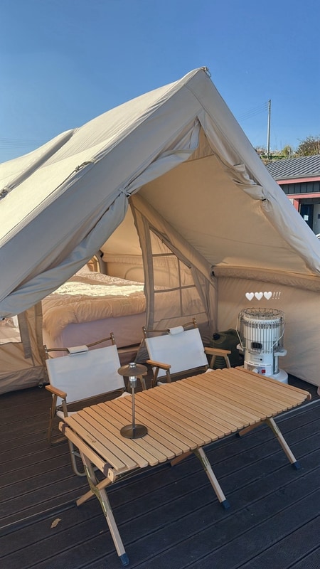 [포항캠핑] 구룡포 사계오토캠핑장 (B2 데크사이트)