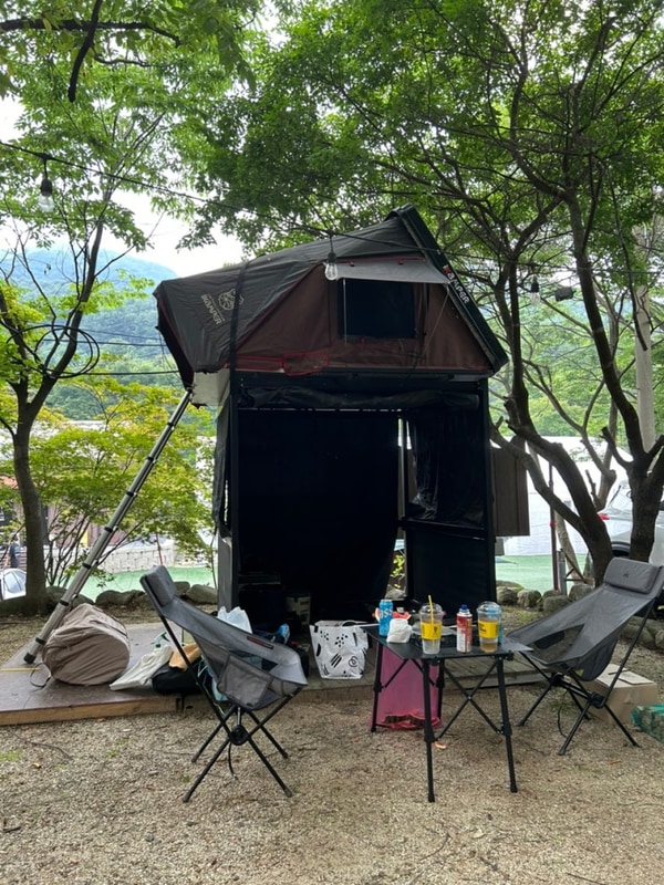 가평 프라이빗 계곡 명돈골 캠핑장 가족여행 추천