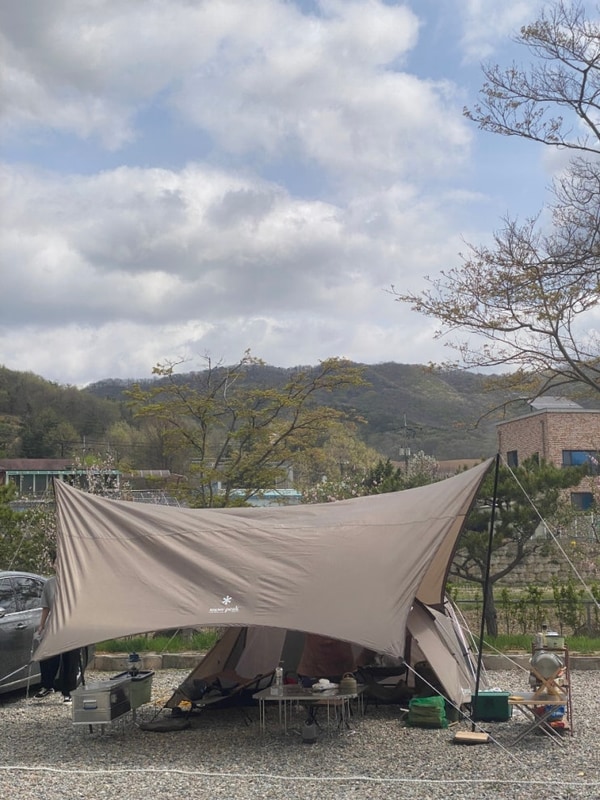 [충남천안] 북면 위례성캠핑장 10번 사이트 04/18~20 연박 후기