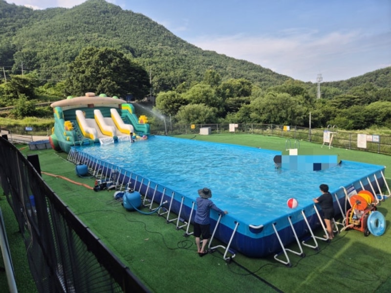 대구근교 당일치기캠핑 평상대여 청도 봉식이놀이터 물놀이장...