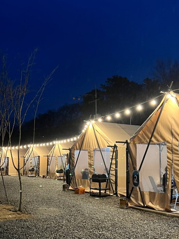 [공주/숙소] 캠프달링 글램핑 / 내돈내산 & 마운틴뷰맛집