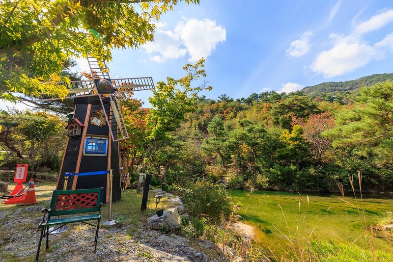 심천치유자연휴양림야영장 시설 사진 2