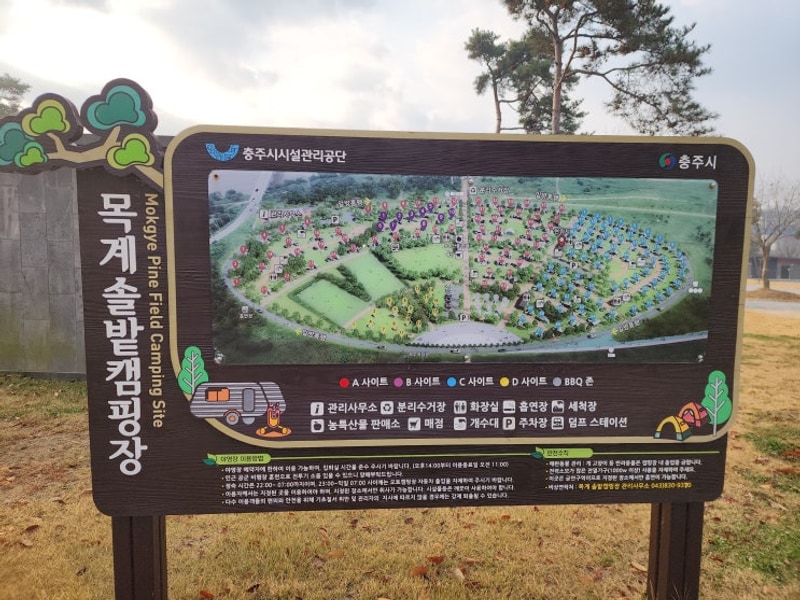 충주 목계솔밭 가성비있고 깔끔하게 캠핑을 즐기는차박성지 강추