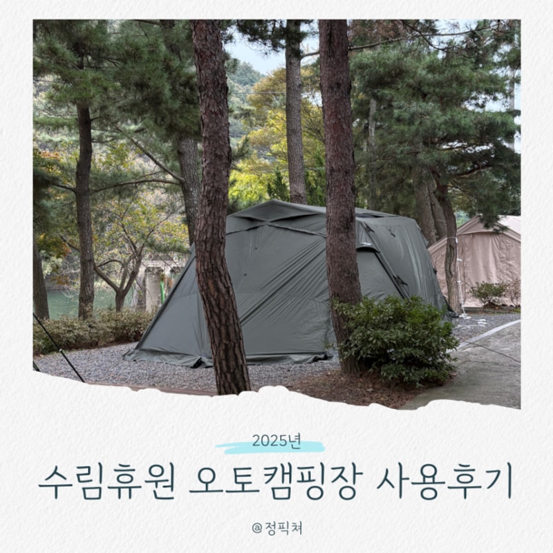 보령 수림휴원 오토캠핑장, 가을 캠핑 후기
