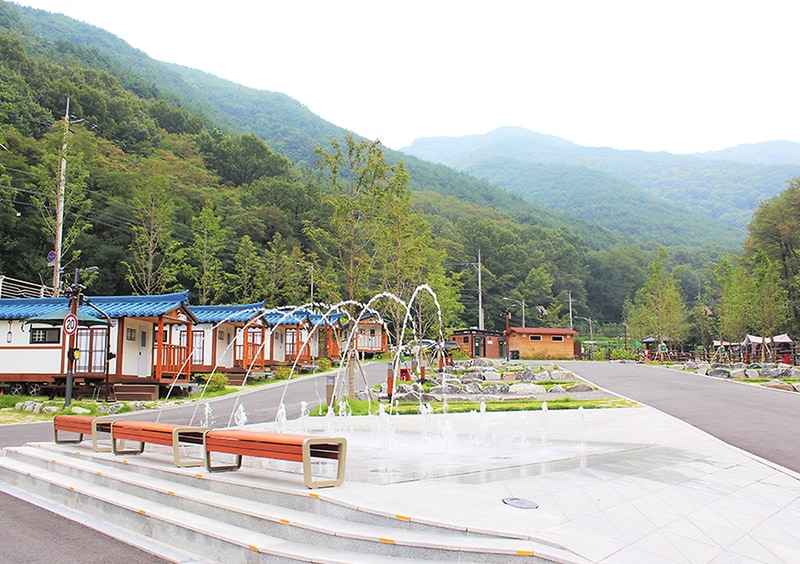 진밭골야영장 시설 사진 2