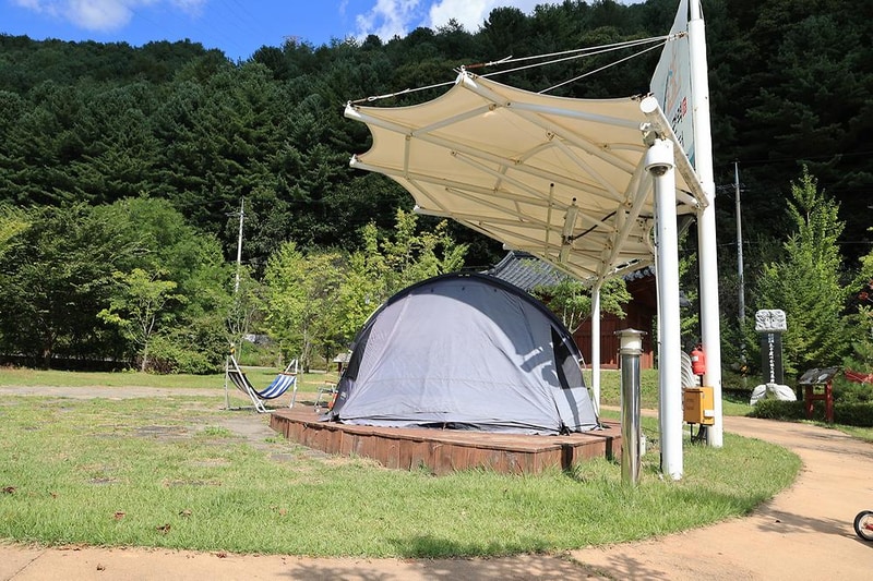 마의태자용소마을캠핑장 시설 사진 1