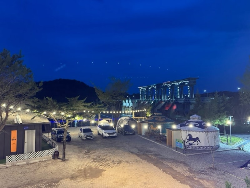 연천 군남댐 신생 캠핑장 {강변나루캠핑장} 솔직 후기