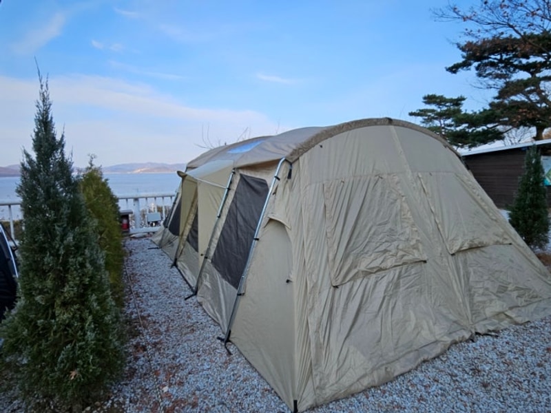 [열세번째캠핑] 인천 강화 씨사이드힐 캠핑장 파인4 사이트 후기