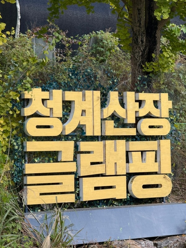 생일맞이 서울 근교(? 글램핑 - 서울서초글램핑청계산장 후기