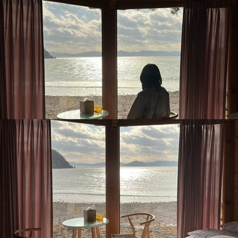 서산 벌천포 캠핑장 근처 맛집 추천: 벌천포 선창감태칼국수...