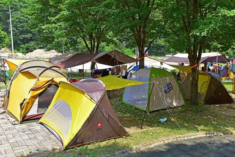 진안군 운일암반일암 관광지 야영장 대표 사진