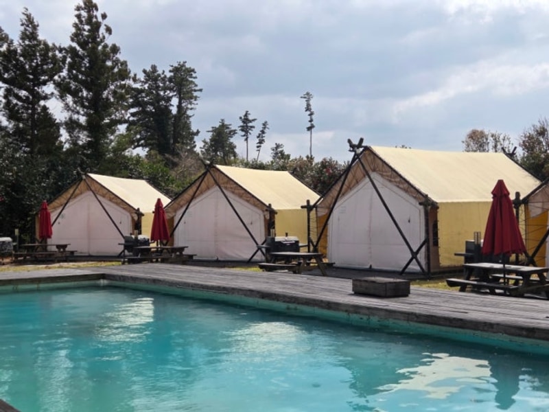 제주 애월 에코힐글램핑 글램핑장 추천 수영장 시설